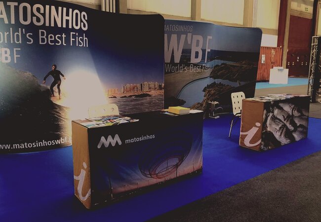 Mobiliário e decoração na Exponor