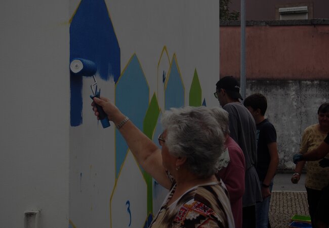 Arte urbana em Santa Cruz do Bispo