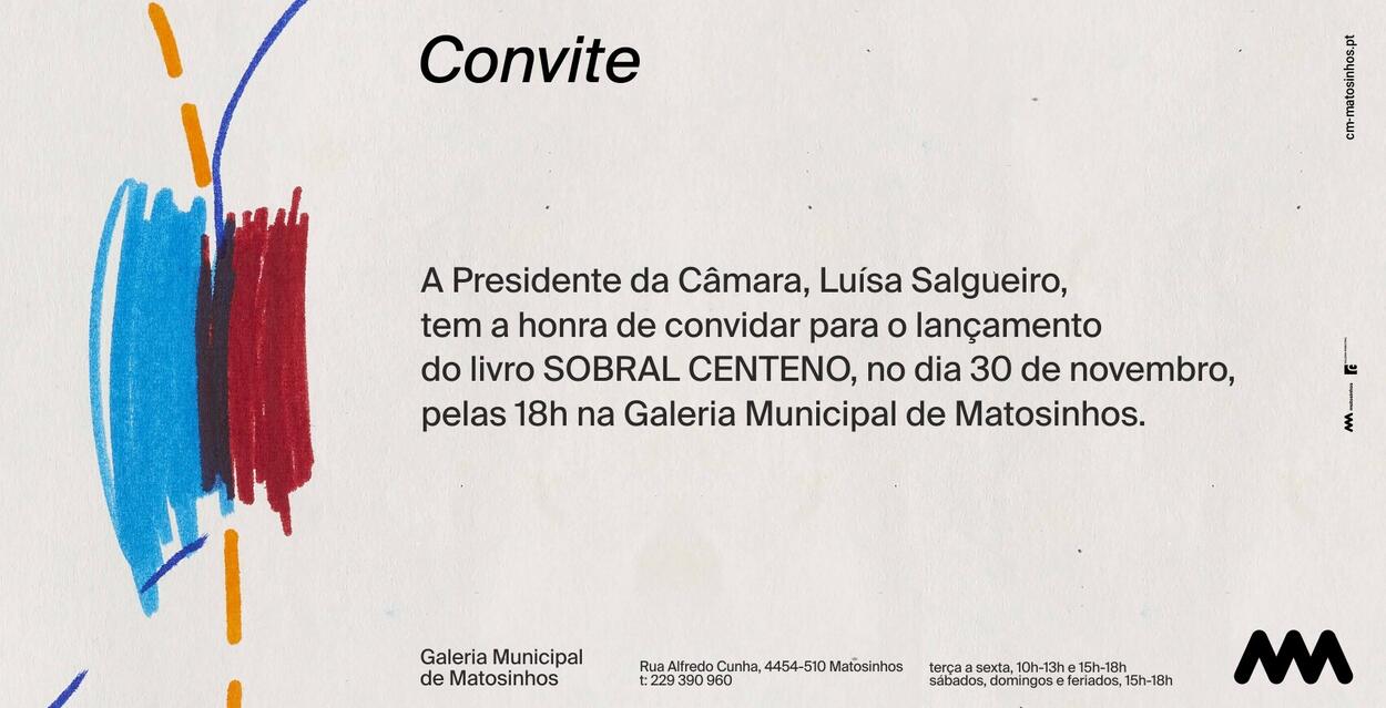 Lan&ccedil;amento do livro "Sobral Centeno"