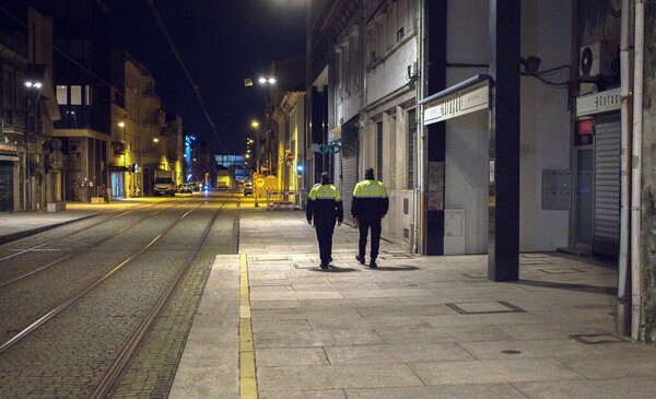 Reforco do policiamento