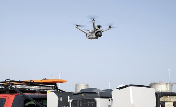 Drones reforcam socorro em Matosinhos