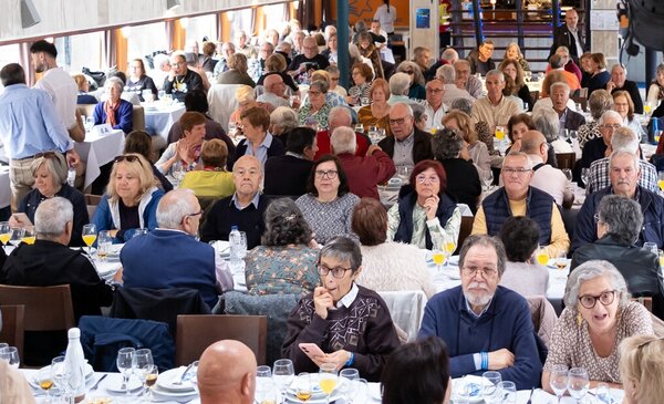Convivio senior no Douro