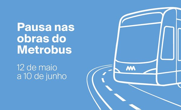Obras do Metrobus: circulacao ajustada para as Festas