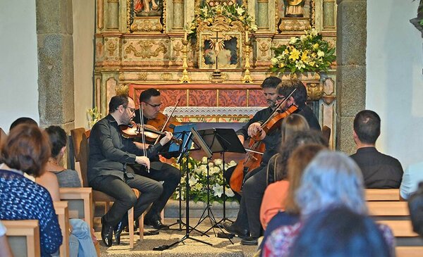 Quarteto de Cordas na Capela da Boa Nova