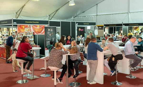 Ja comecou a Festa do Chocolate