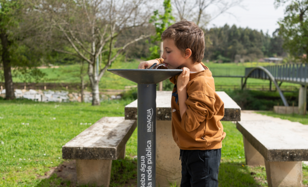 Bebedouros no Corredor Verde do Leca