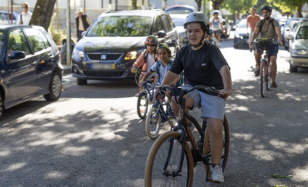 Comboios de bicicletas de Matosinhos