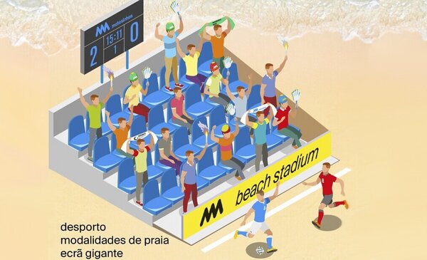 Estadio de Praia em Matosinhos