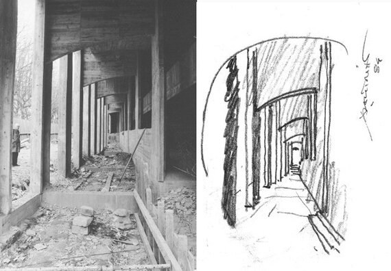 Esbo&ccedil;o da obra