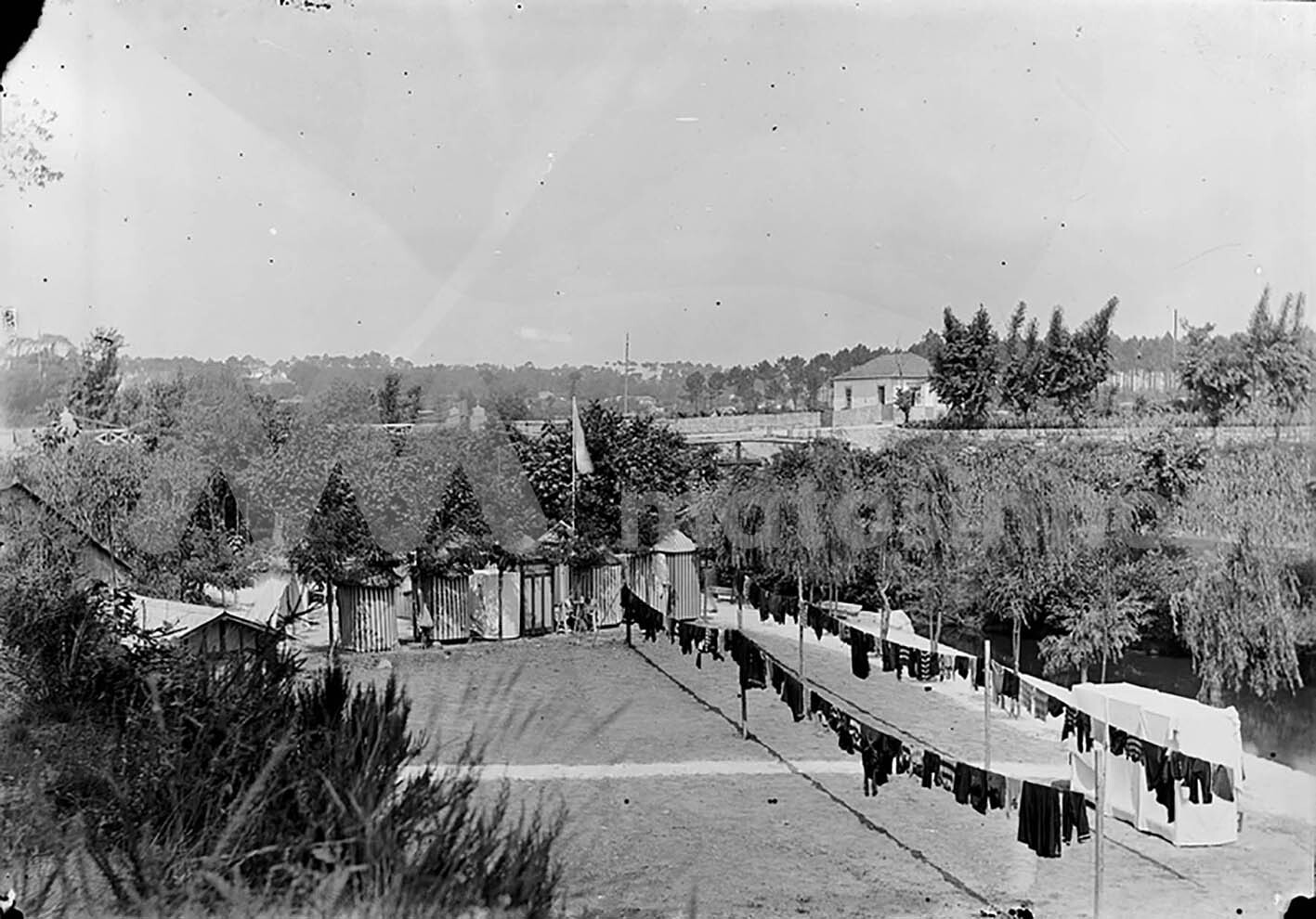 A praia fluvial, em S. Mamede de Infesta