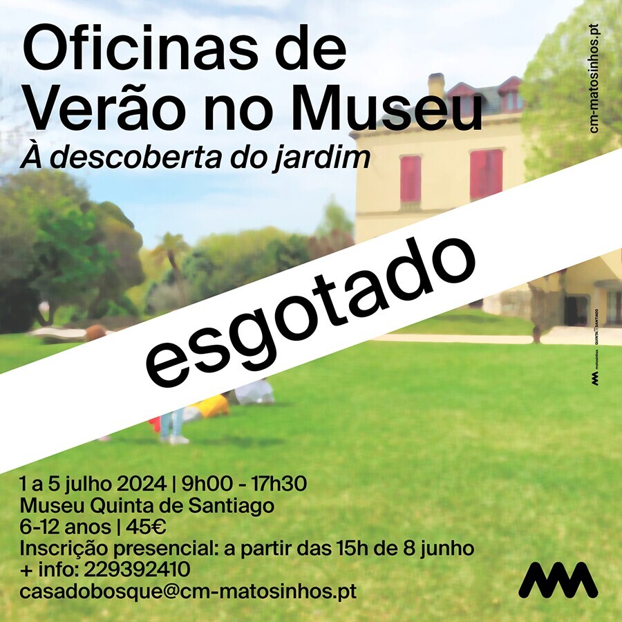 evento OFICINAS VER&Atilde;O MQS esgotado
