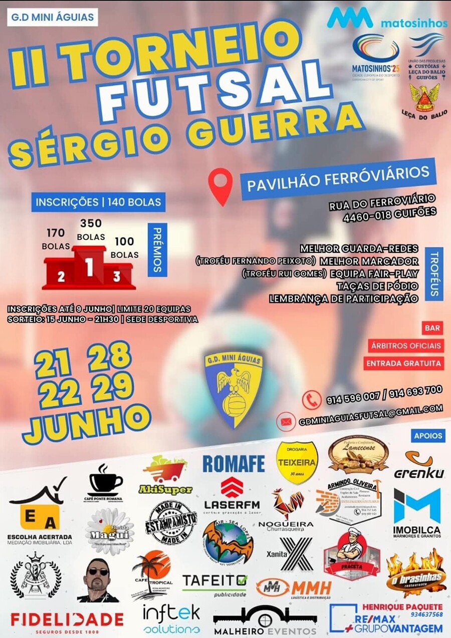 II Torneio de Futsal S&eacute;rgio Guerra