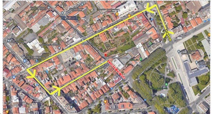 Aviso Rua Conde Alto Mearim