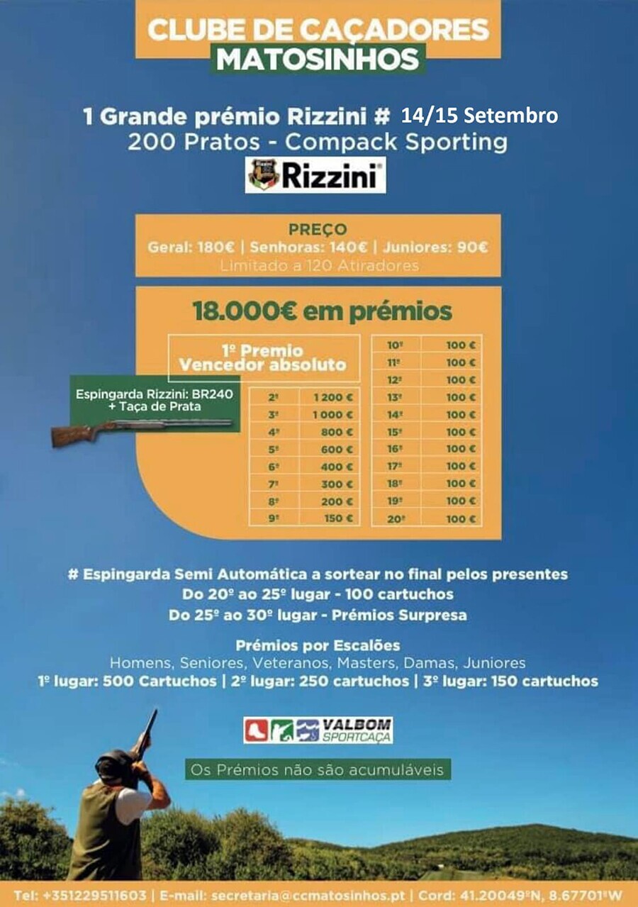 1&deg; Grande pr&eacute;mio Rizzini
