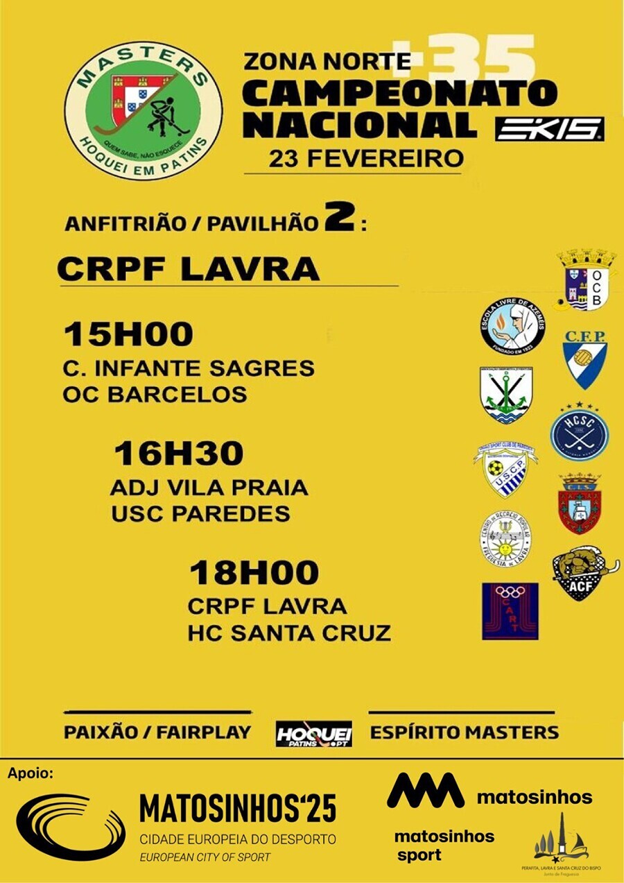 Masters H&oacute;quei em Patins