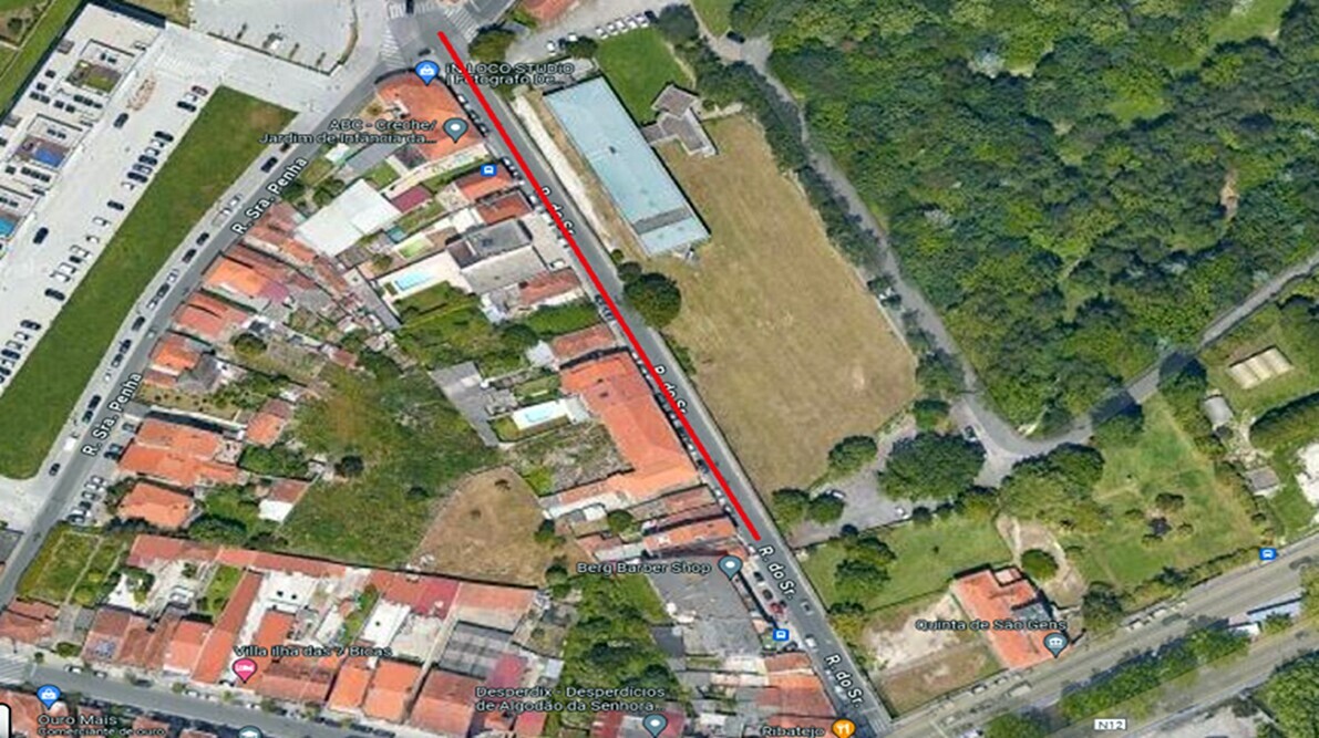 Aviso Rua do Senhor