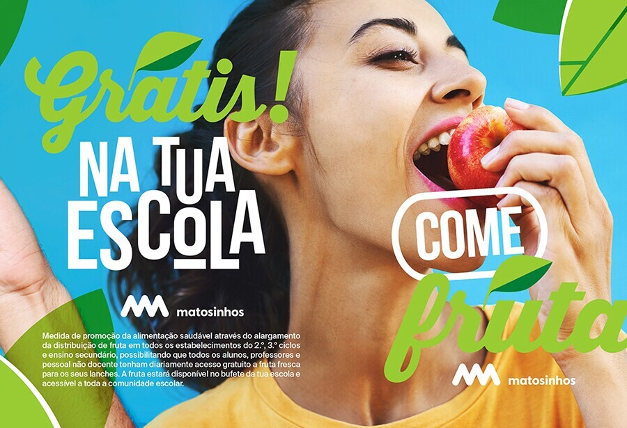 fruta na tua escola