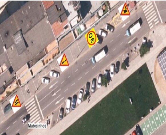 aviso rua 1&ordm; maio 2