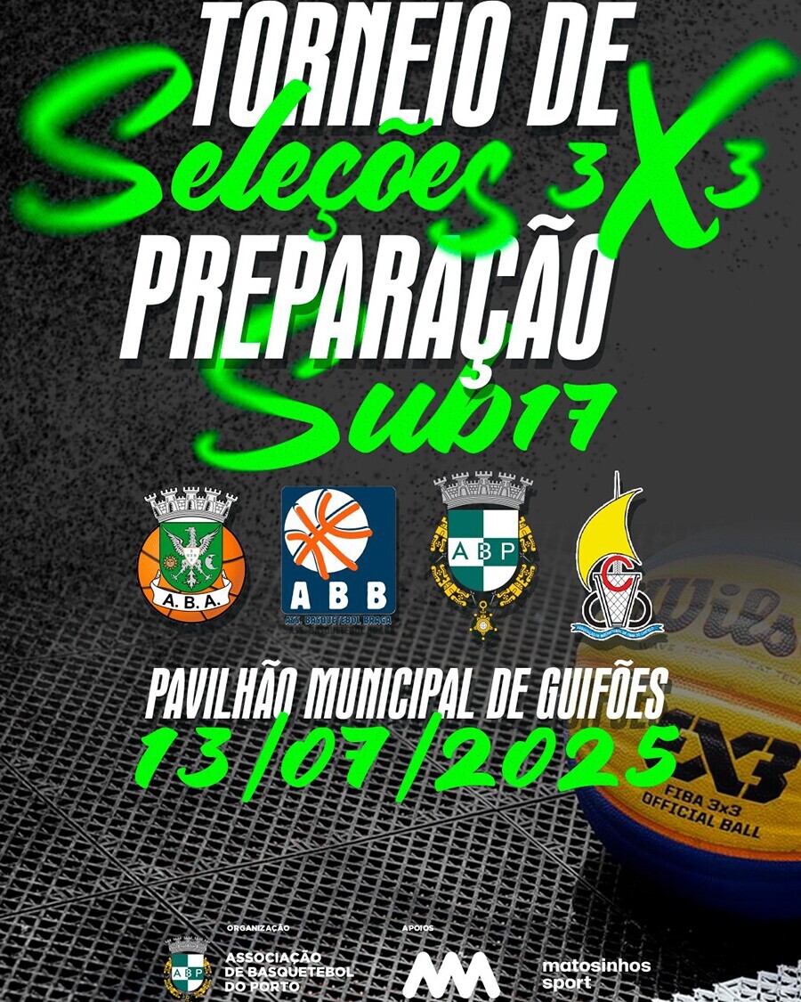 Sele&ccedil;&otilde;es 3x3 Sub17