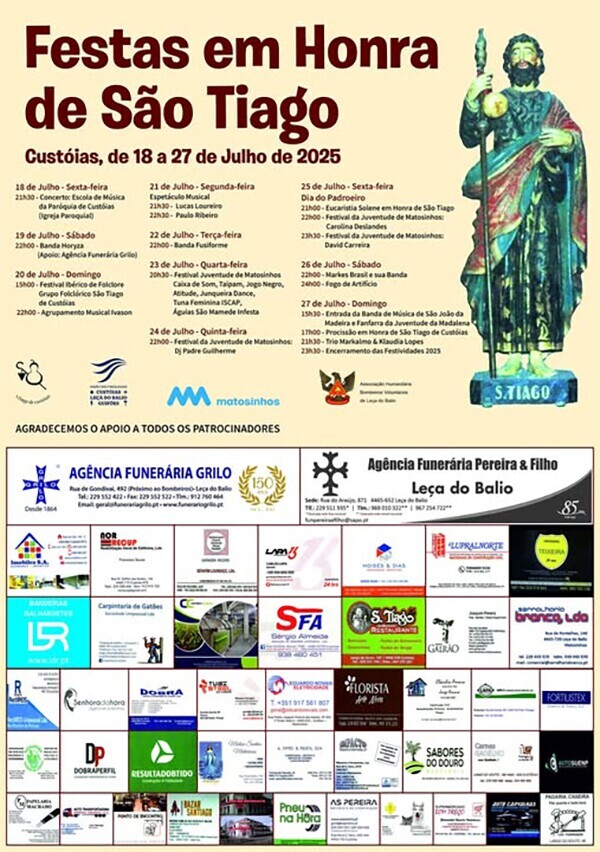 Festas em Honra de S&atilde;o Tiago