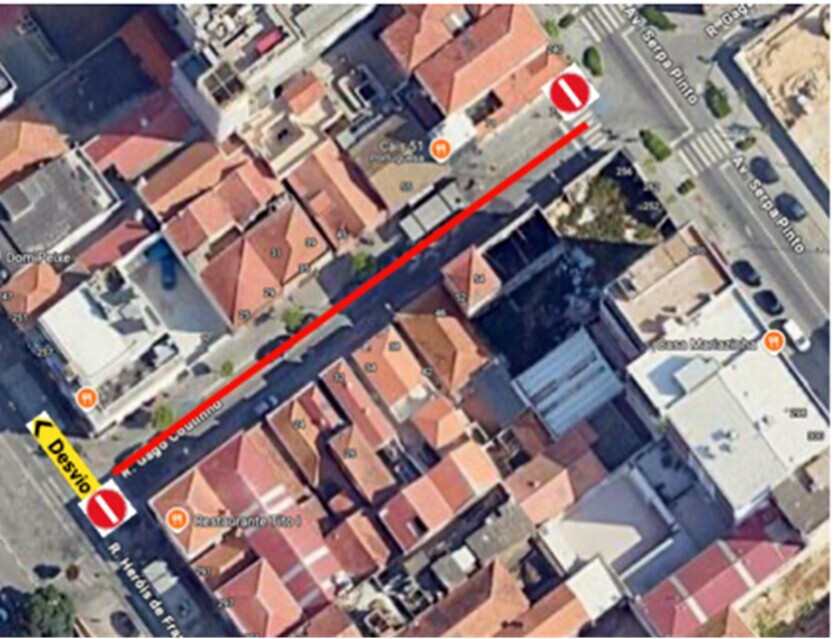 aviso rua gago coutinho