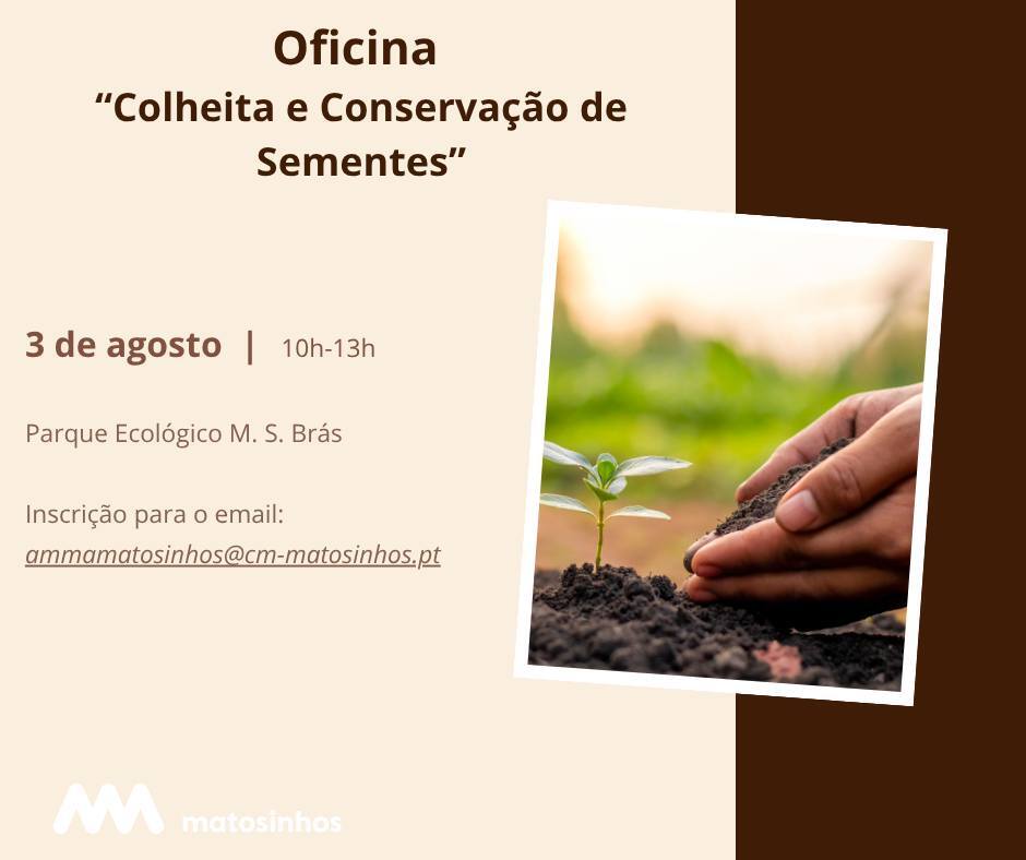 oficina colheita e conserva&ccedil;&atilde;o de sementes