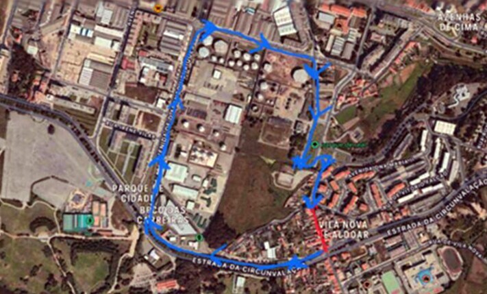 aviso rua d nuno alvares pereira