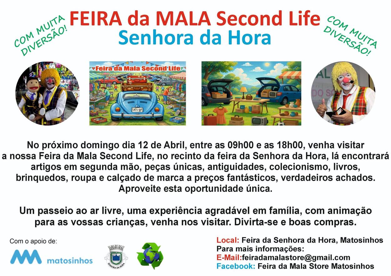 feira da mala - 12 de abril