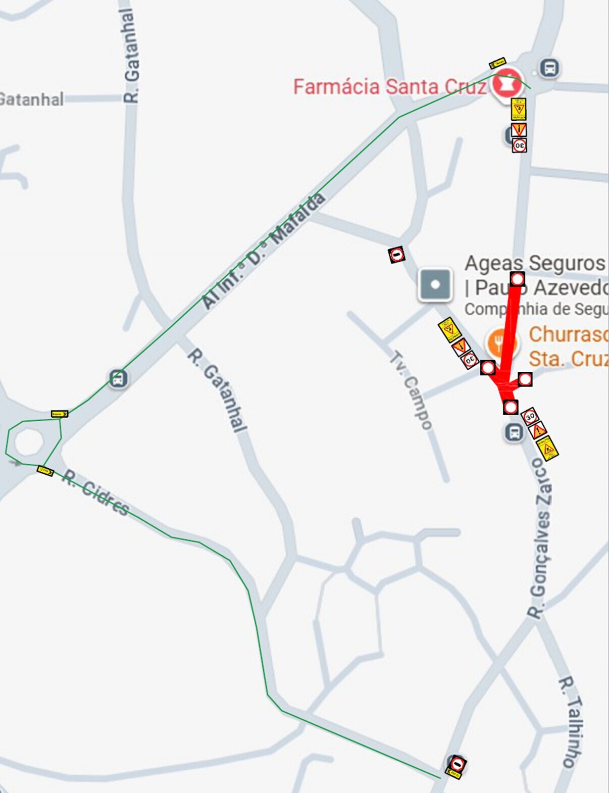 aviso rua gon&ccedil;alves zarco