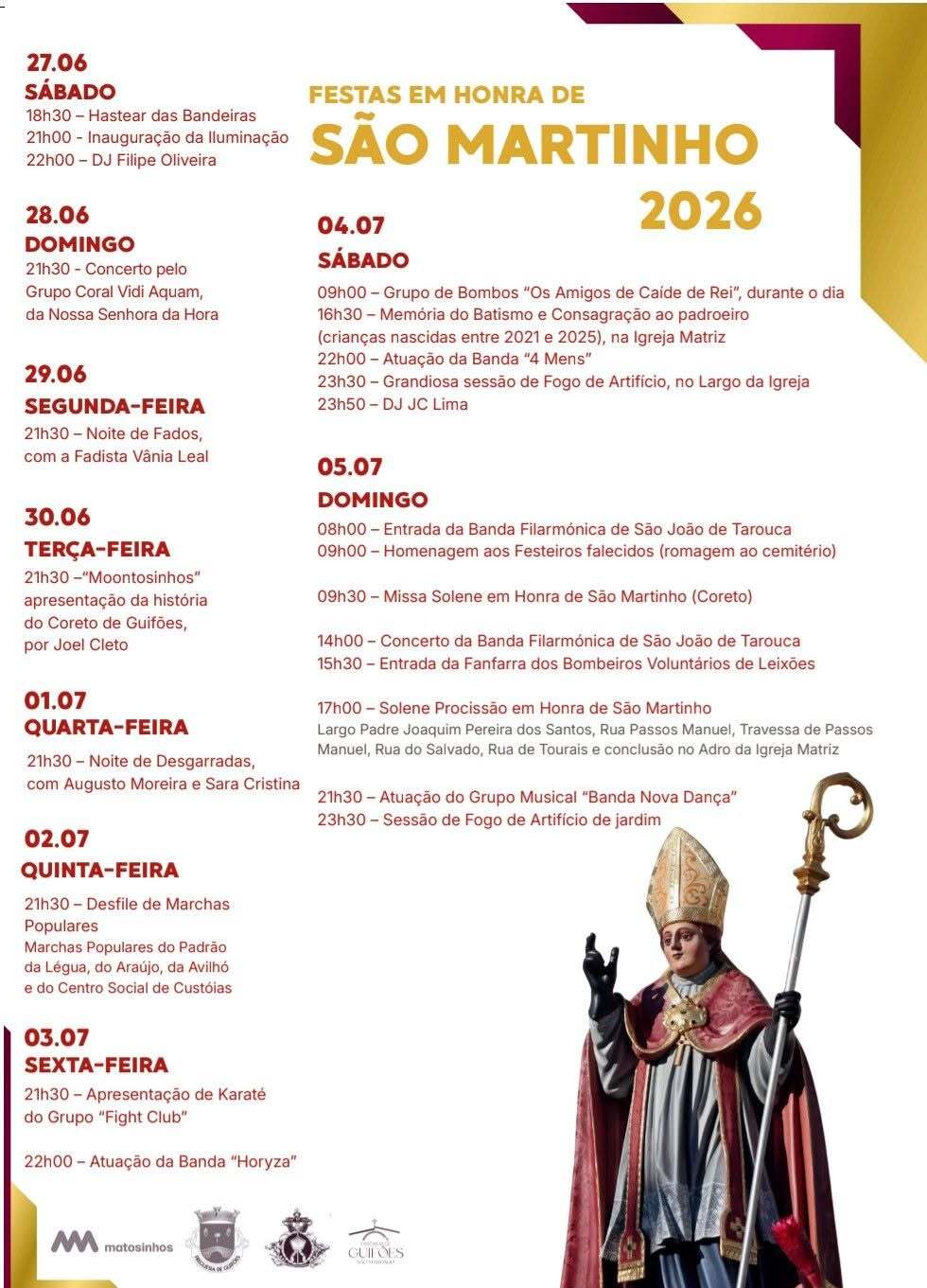 festas de s martinho de guif&otilde;es