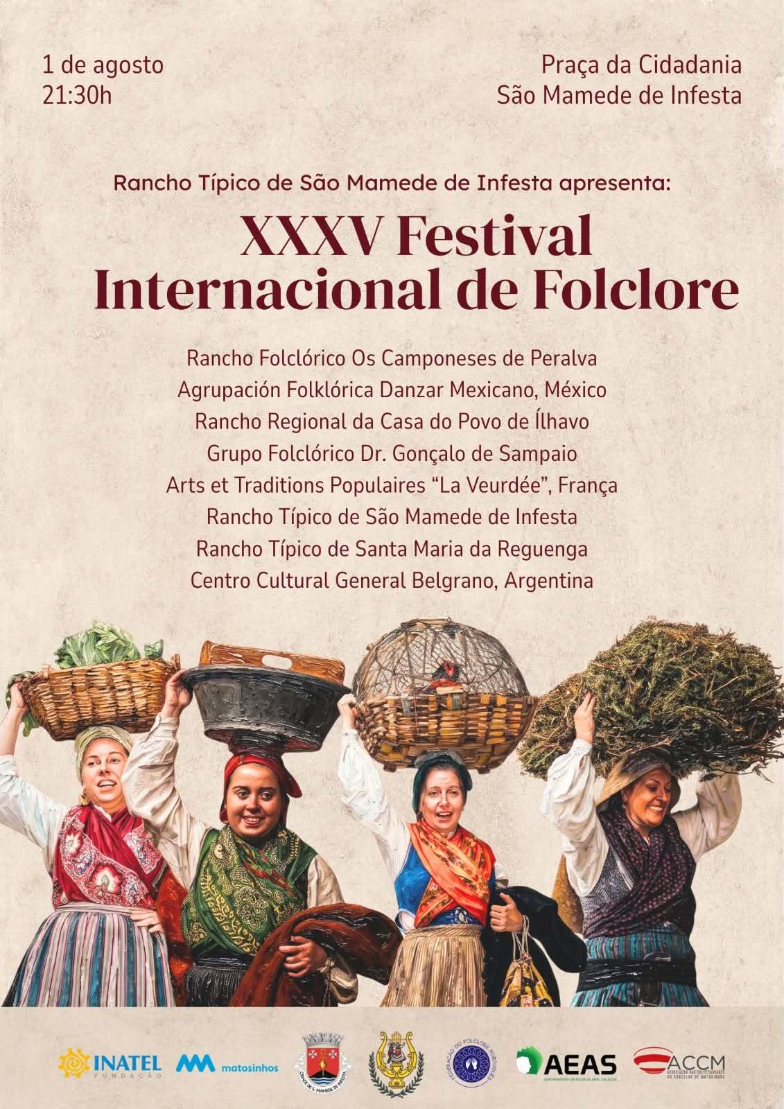 XXXV festival internacional de Folclore rancho t&iacute;pico smamede