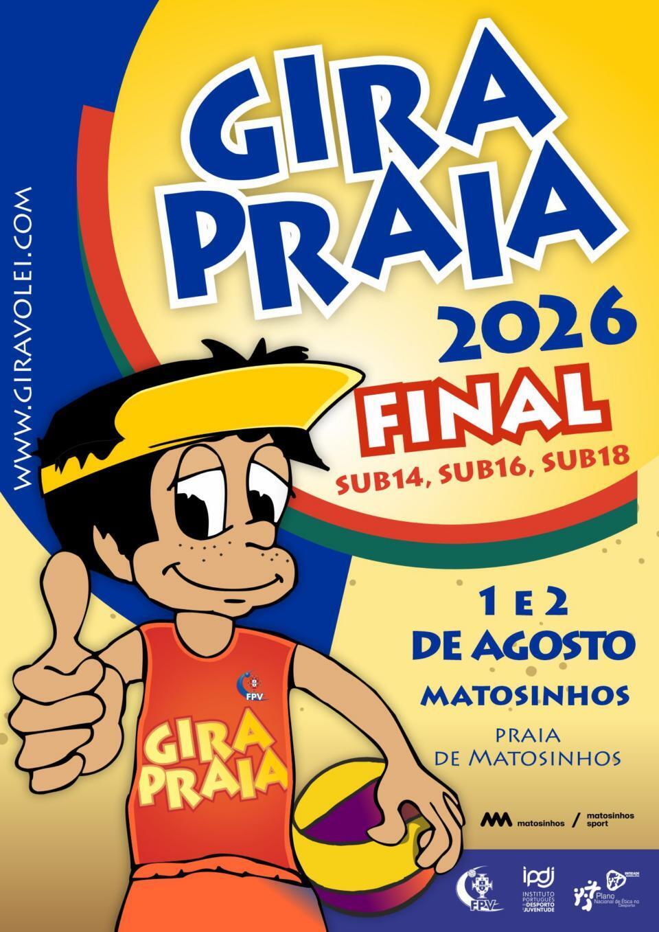 gira praia 2026
