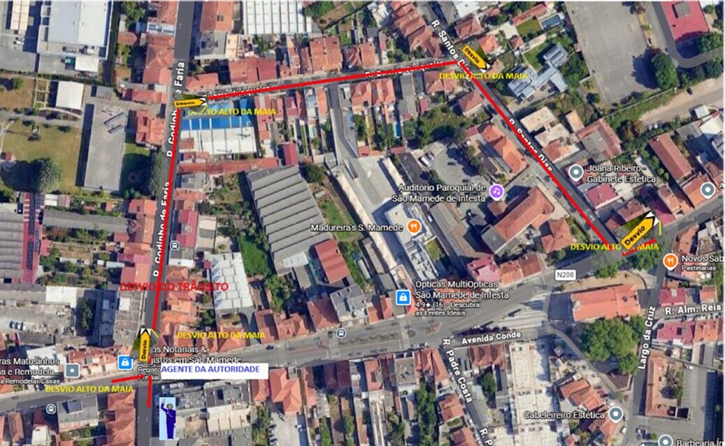 Aviso Avenida Conde 2