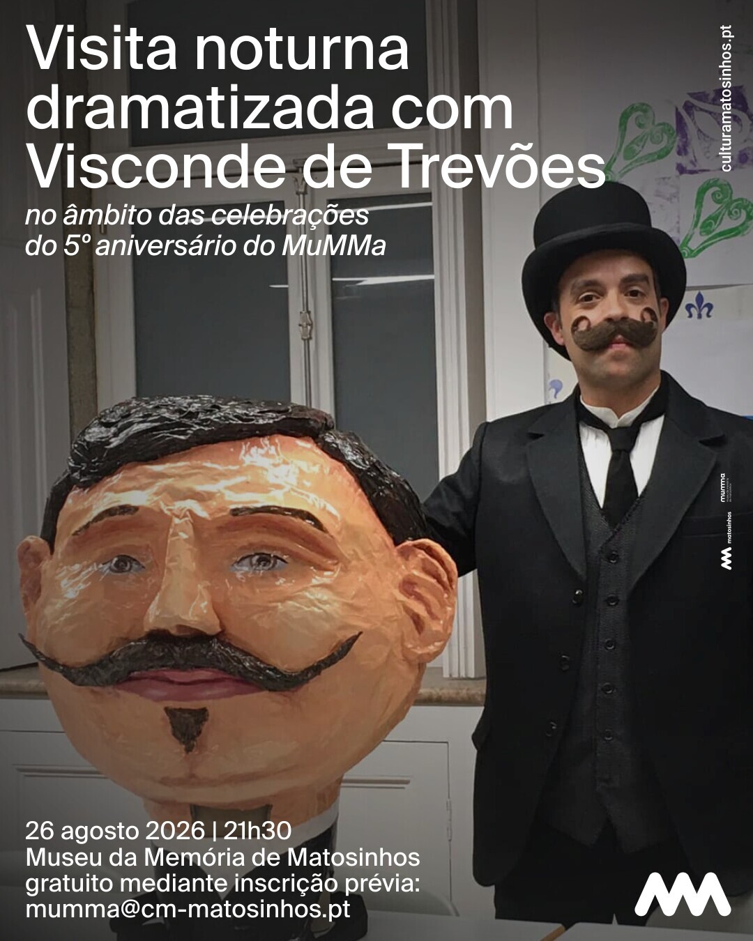 VISITA NOTURNA VISCONDE TREVOES_instagram
