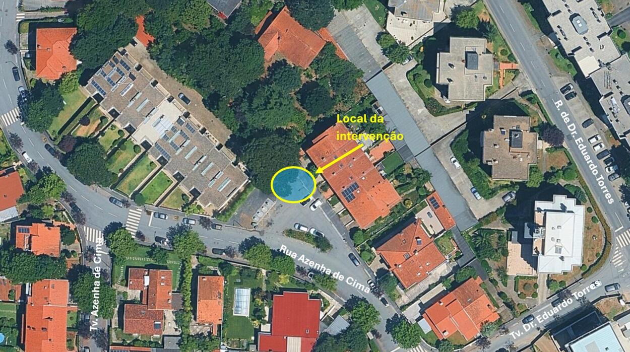 Aviso Rua Azenha de Cima