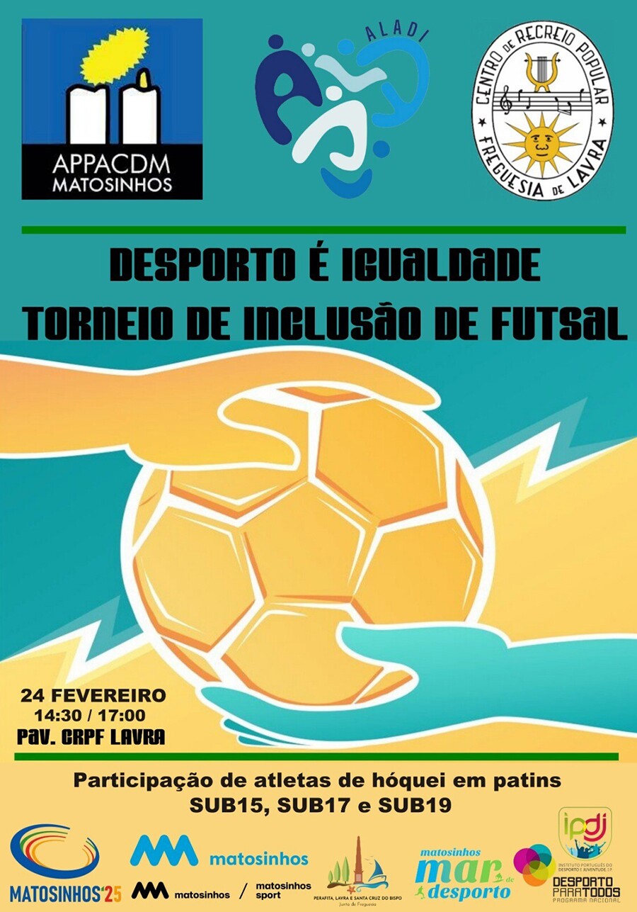 Torneio de Inclus&atilde;o de Futsal