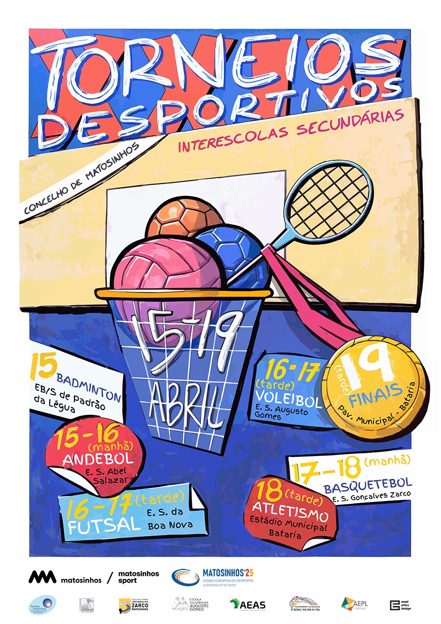 XXIV Torneios Desportivos Interescolas Secund&aacute;rias do Concelho de Matosinhos