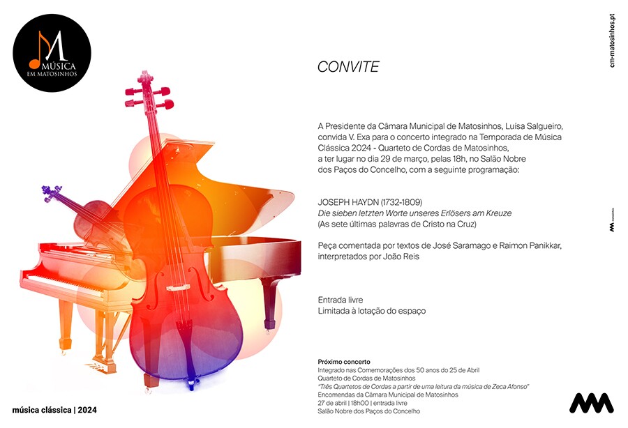 Jo&atilde;o Reis e Quarteto de Cordas de Matosinhos