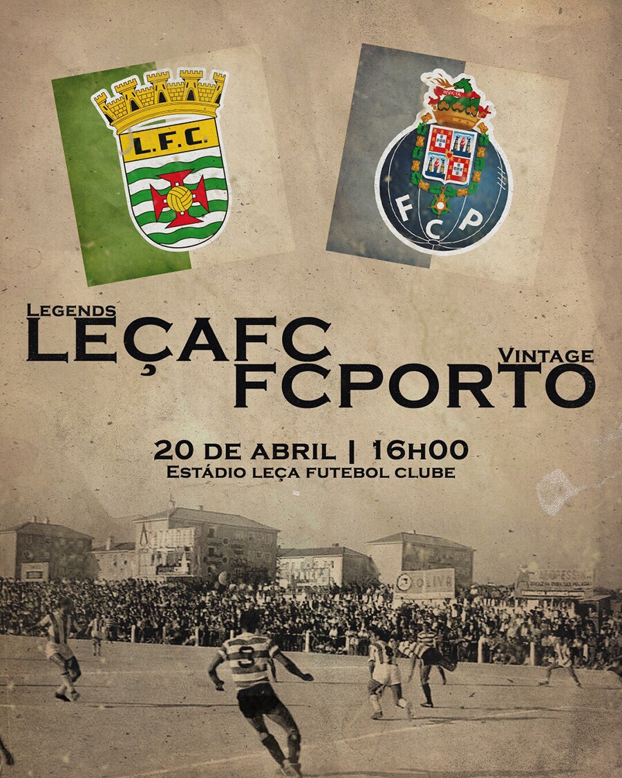 Le&ccedil;a FC Legends vs FC Porto Vintage