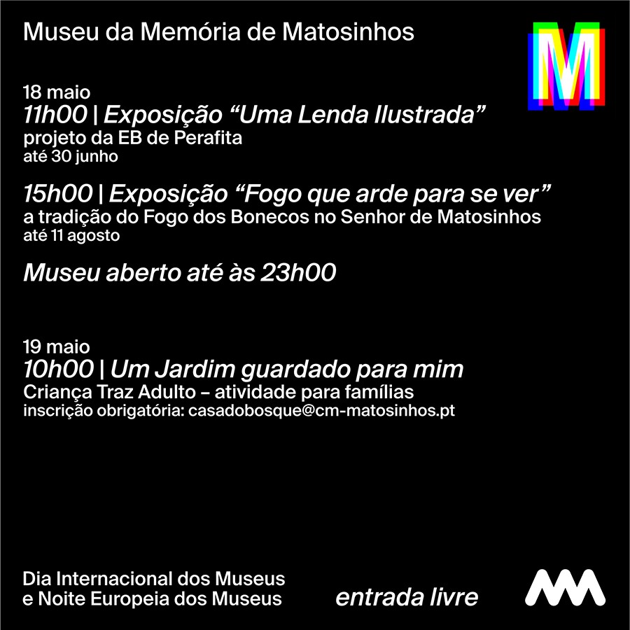 Dia Internacional dos Museus e Noite Europeia dos Museus