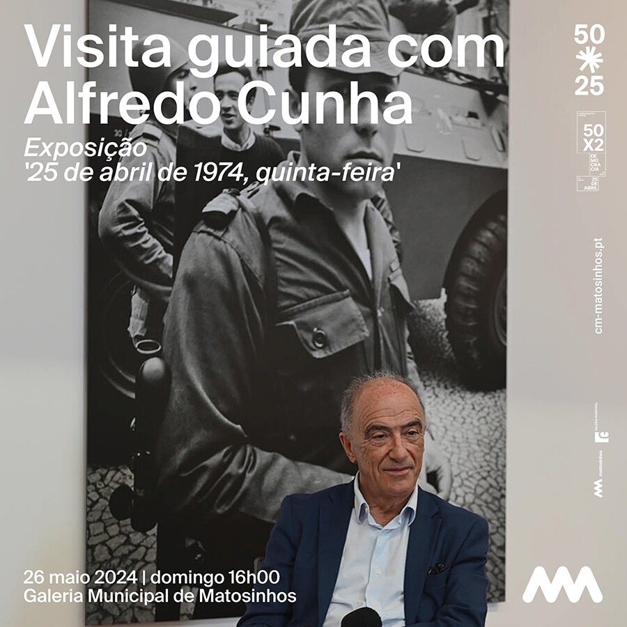 Visita guiada com Alfredo Cunha