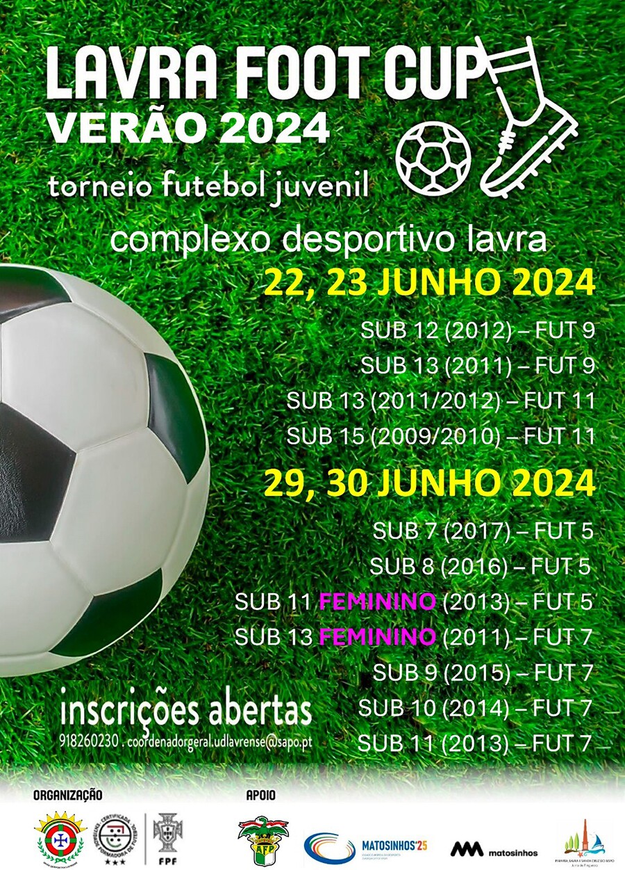 Lavra Foot Cup Ver&atilde;o 2024