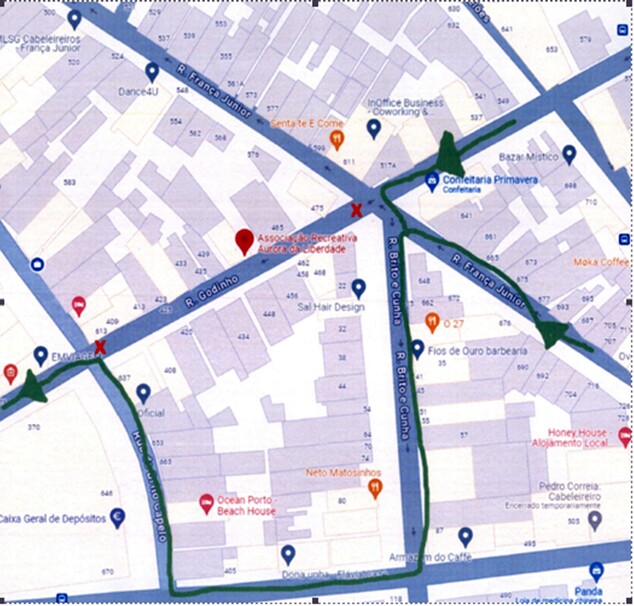 aviso rua do godinho