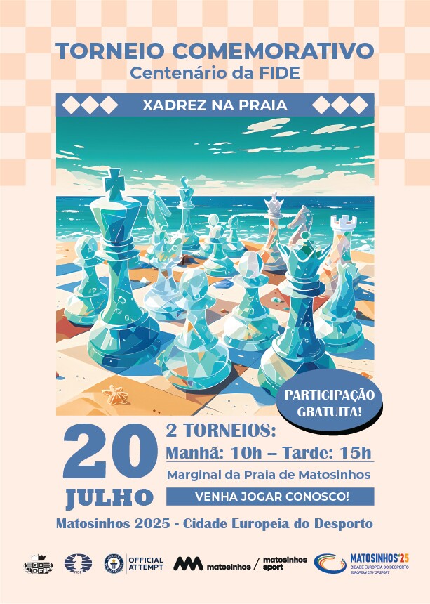 Xadrez na Praia