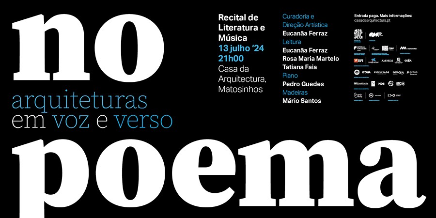"No Poema - Arquiteturas em Voz e Verso"
