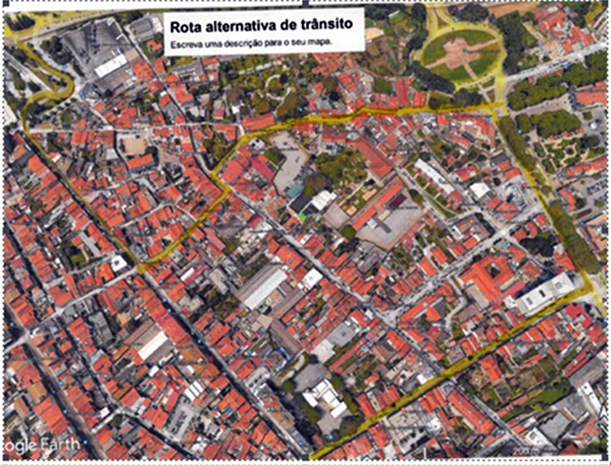 Aviso Rua &Aacute;lvaro Castel&otilde;es