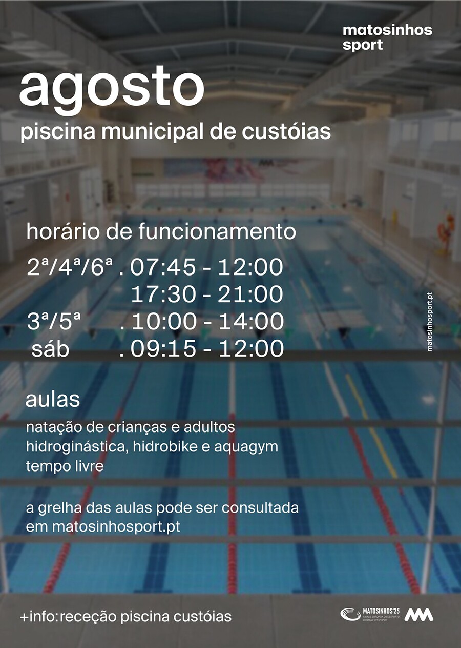 Piscina Municipal de Cust&oacute;ias