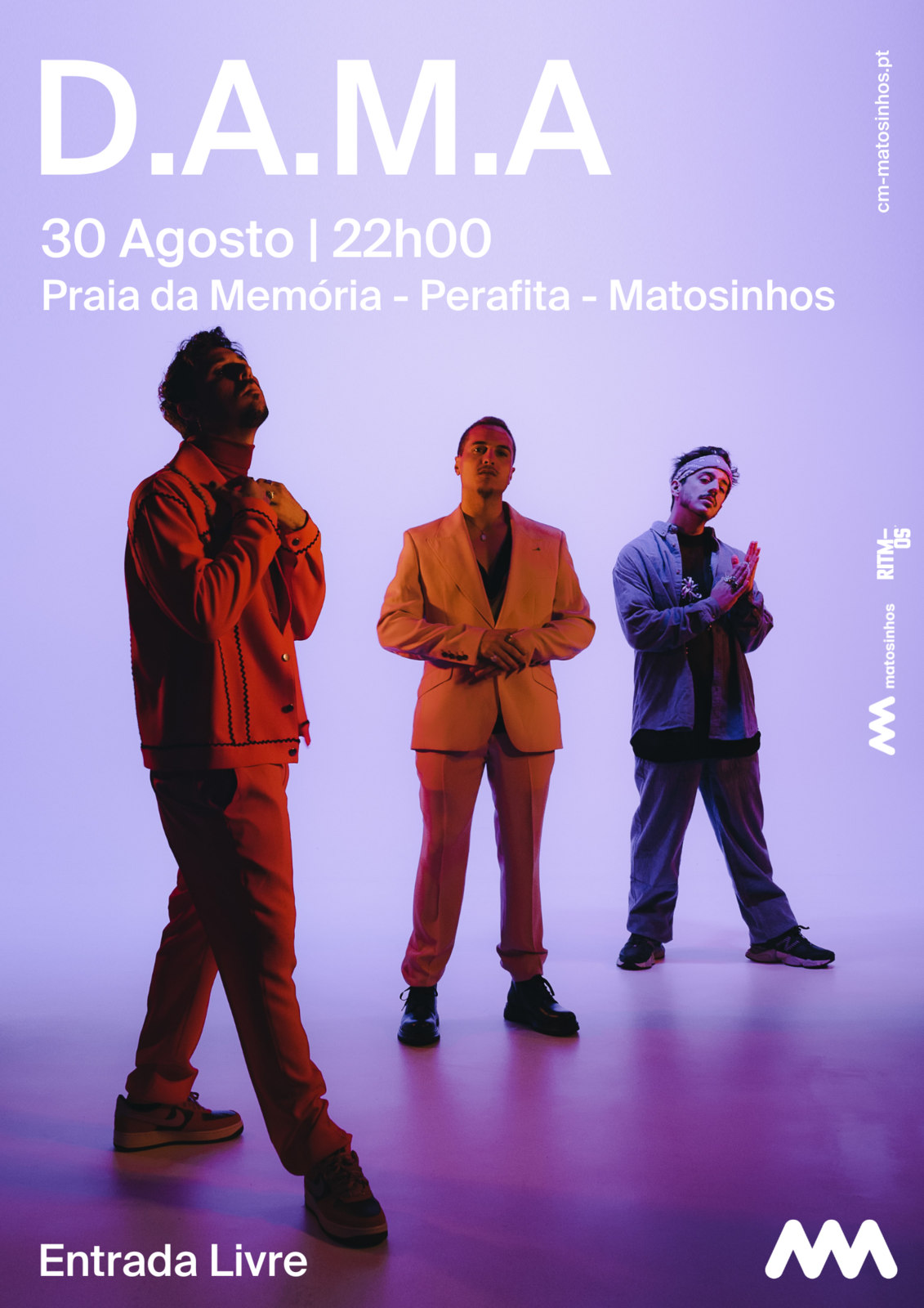 DAMA - 30 Agosto  22h00 com Ritmos
