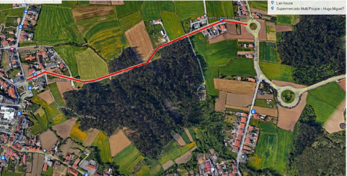 Aviso Rua Padre Ant&oacute;nio Francisco Ramos 1