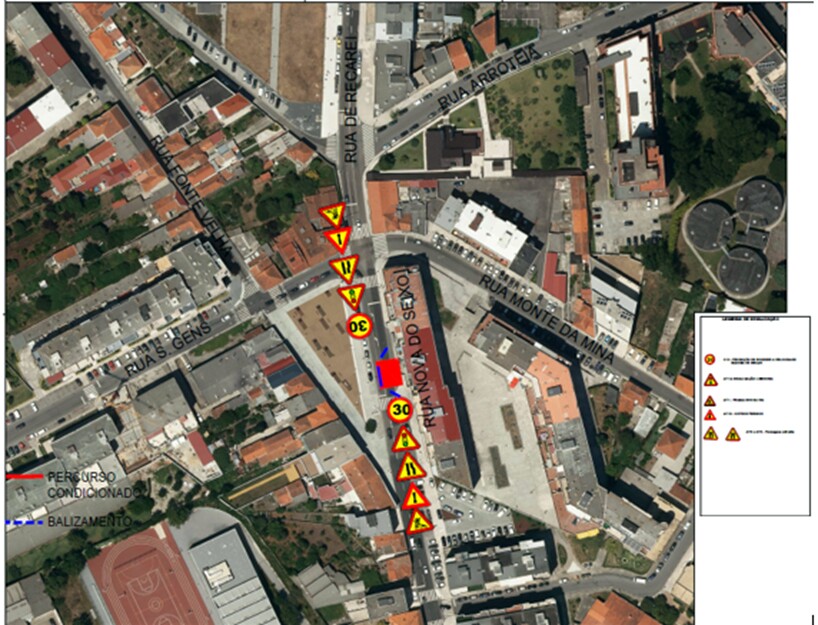 Aviso rua nova seixo